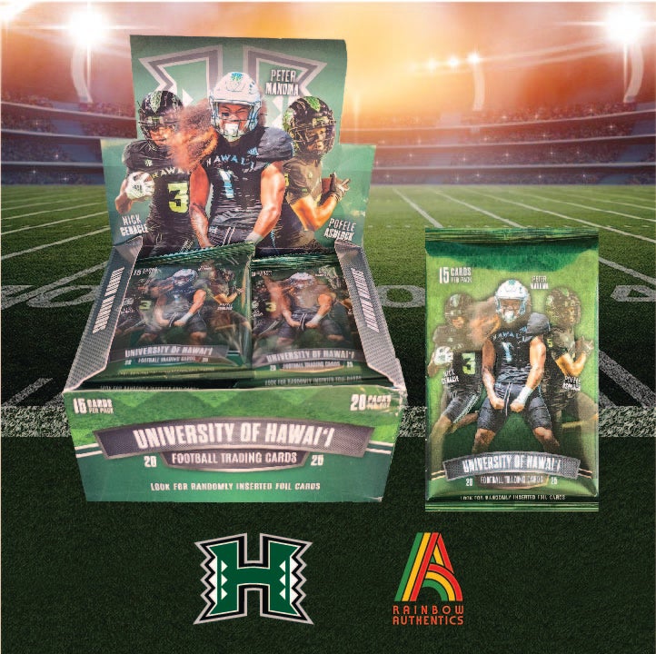 Uh Card 2025 UH Football Trading Card Packs | HiLife Clothing
