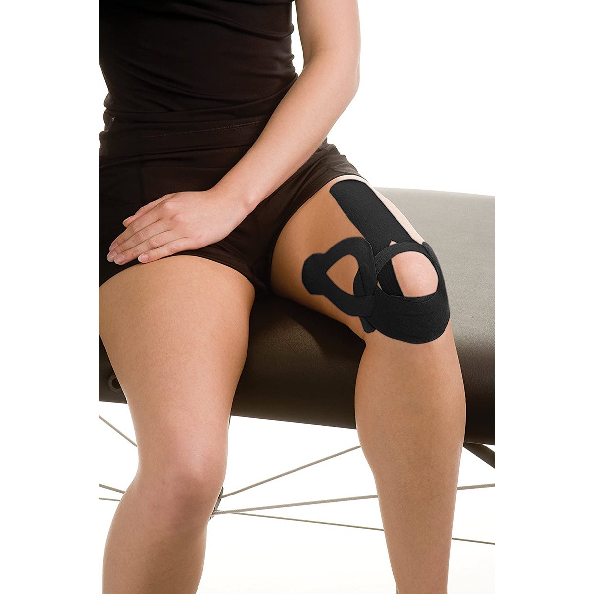 Mueller Kinesiology Tape I-Strip Roll Black